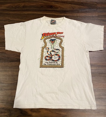 Vintage Indiana Jones Shirt Disneyland 