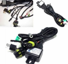Kit cavi cablaggio per fari luci Bixenon xenon bixeno xeno H4 luce impianto luci