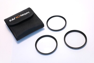 Wie Neu! K&F Concept 62mm Effektfilter Set ( Star-6, Close Up +4 & +10 Macro)