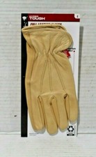 1 pair of Hyper Tough Full Leather Gloves Size Large