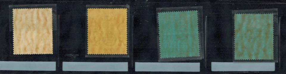 Bermuda 1938 King George VI SG 116, 117, 118, 120 1st Printing High Values MNH - Image 2 of 2