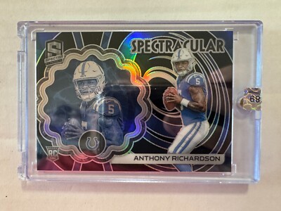 2023 Spectra Anthony Richardson #S-AR RC Spectracular Prizm 99/99 Colts