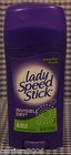 1 Lady Speed Stick POWDER FRESH Invisible Dry Antitranspirant Deodorant 2,3 Oz.
