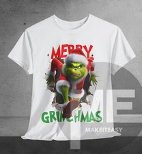 Christmas Merry Grinchmas Santa Grinch T-shirt Funny Gift