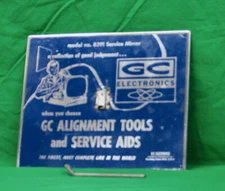 Original Vintage GC Electronics Service Mirror Model No.8391