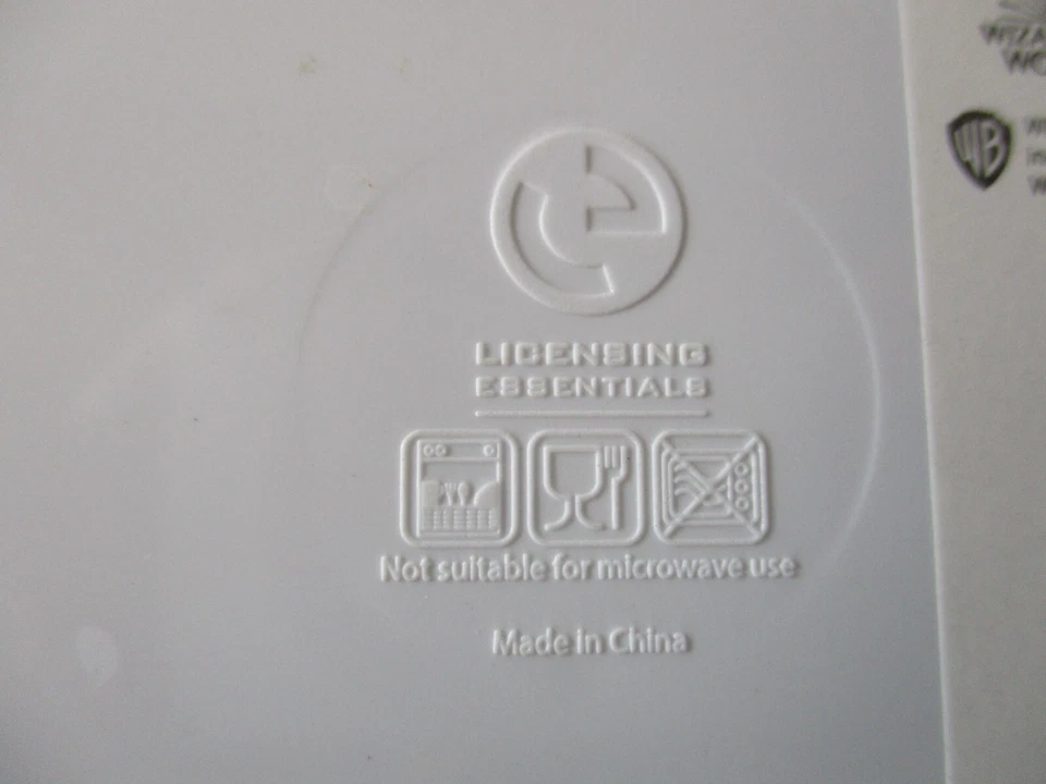 Plato de cena Harry Potter Mundo Mágico melamina #HP520C1 24,5 cm diámetro GC Foto 4 de 4