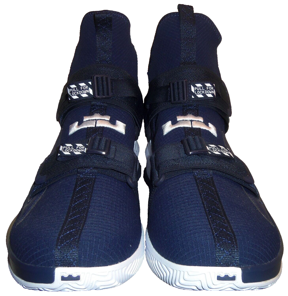 NEW 2019 NIKE LEBRON SOLDIER 13 XIII SFG TB NAVY/ WHITE BASKETBALL