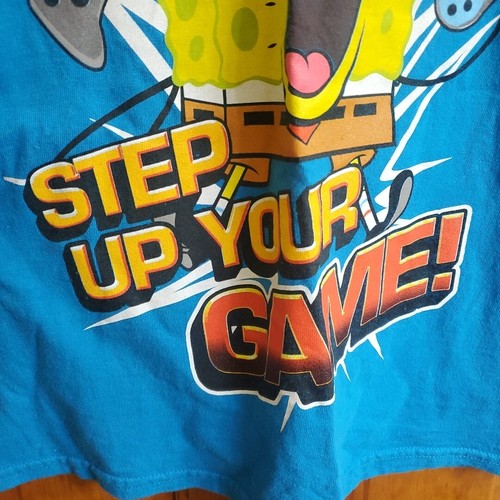 Nickelodeon Spongebob Short Sleeve T-shirt Size S(6/7) Wii, Playstation, Xbox - Picture 6 of 8