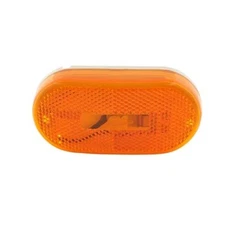 GROTE PERLUX 46713-5 Single-Bulb Oval Clearance Marker Lights Yellow