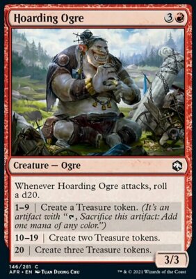 MTG Hoarding Ogre (146/424) Adventures in the Forgotten Realms LP