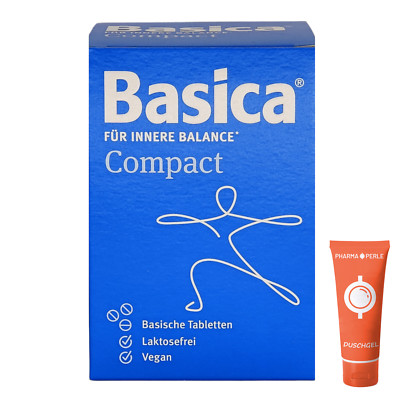 Basica Compact basische Tabletten für zu Hause und unterwegs Sport Energie