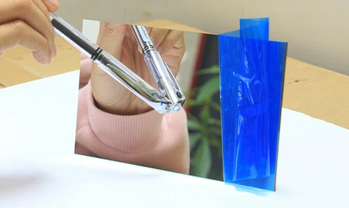 150x90x2mm First Reflector Projector Optical Front Surface Mirror DIY Accessorie - Photo 8/8