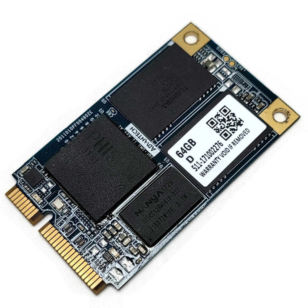 Advantech SQF-SMSM4-64g-SAC SSD, SQF M2 2280 830 64G MLC (0