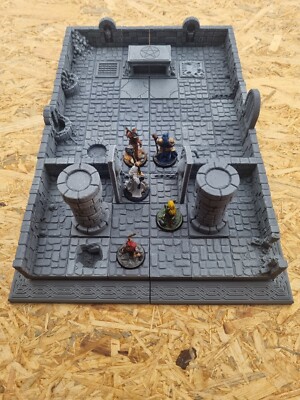 Dungeon Blocks-Ultimate Dungeon Starter Set 1 - Modularer Dungeon D&D Pathfinder