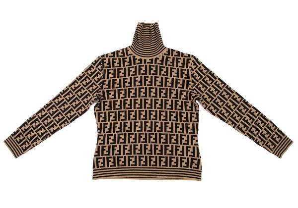 FENDI Switching Turtleneck Knit Sweater Size 44(K-140263) | eBay FENDI Switching Turtleneck Knit Sweater Size 44(K-140263) | eBay