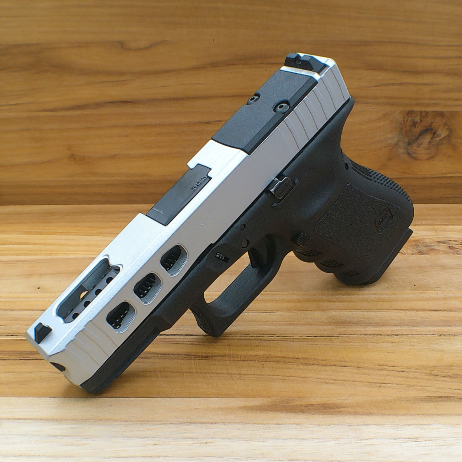 For Glock 19 Complete Slide gen 3 Top port cut Crown Ported Barrel