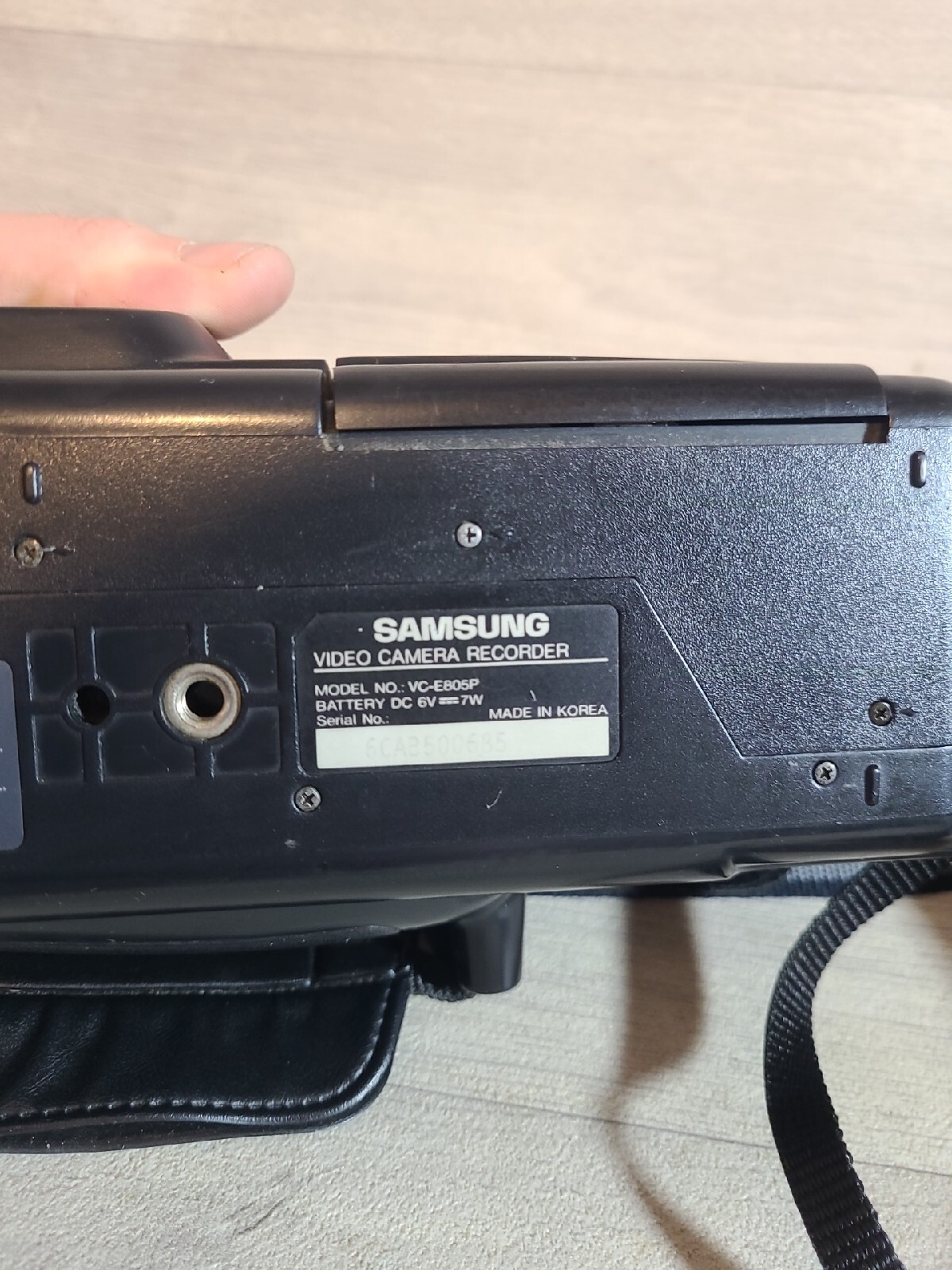 Samsung VCE805P 8MM Video Camera Camcorder SP/LP eBay