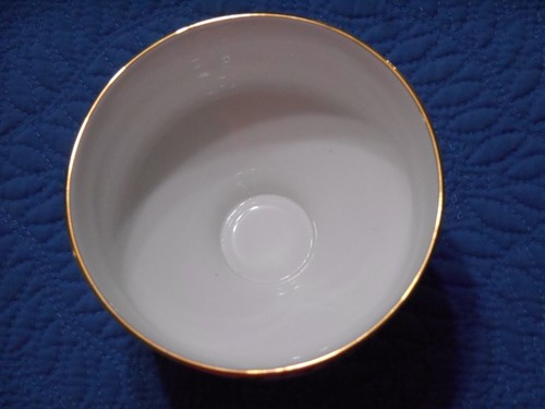 Royal Victoria Dessert Cup Fine Bone China England with Purple Flowers - Picture 5 of 9