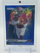 2024 Prizm Jonathan Allen FOTL Blue Shimmer /25 Washington Commanders SSP