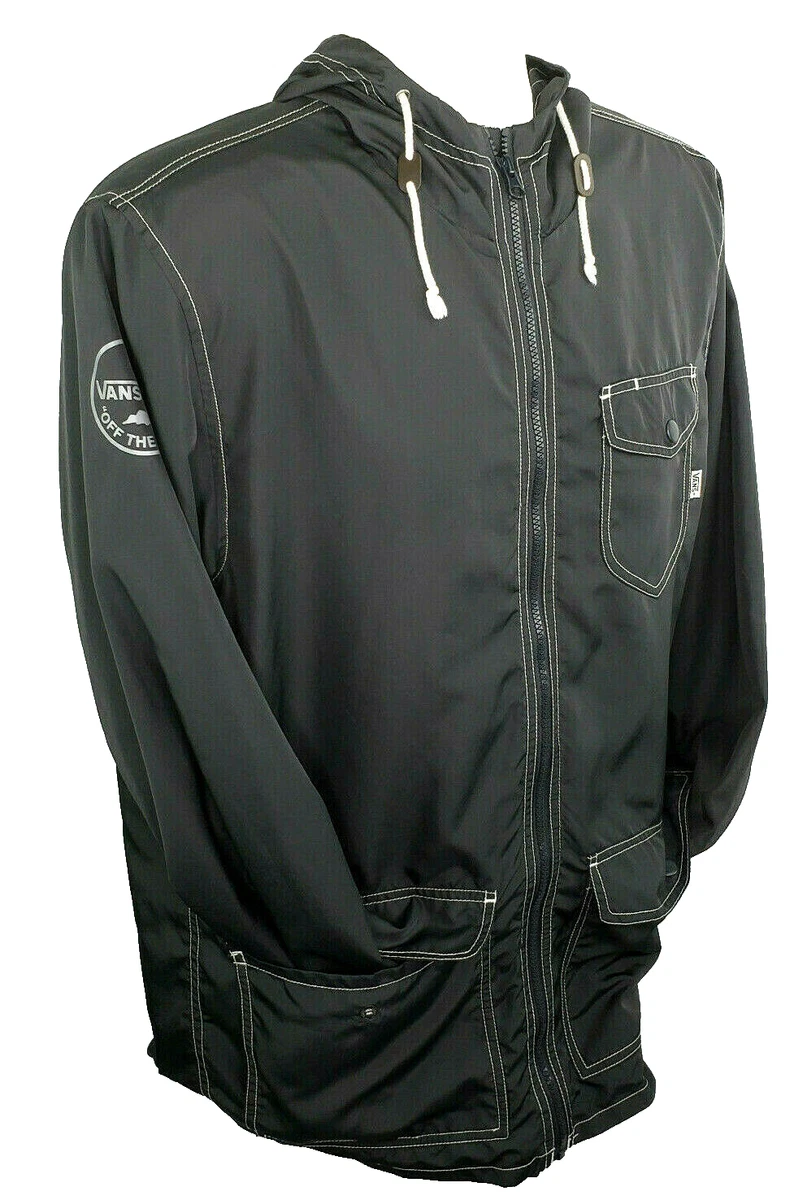 Vans Off The Wall Mens M Joel Tudor Coll. Gray Full Zip Hooded