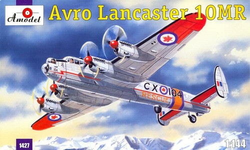 Amodel 1/144 AVRO LANCASTER 10MR Canadian Rescue Aircraft