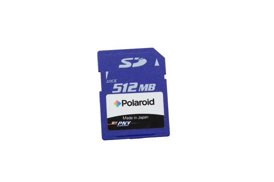 Polaroid Memory Card SD 512 MB Made In Japan - Image 2 of 4