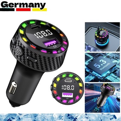 KFZ Bluetooth FM Transmitter Auto Radio MP3 Player,USB Schnell Ladegerät Adapter