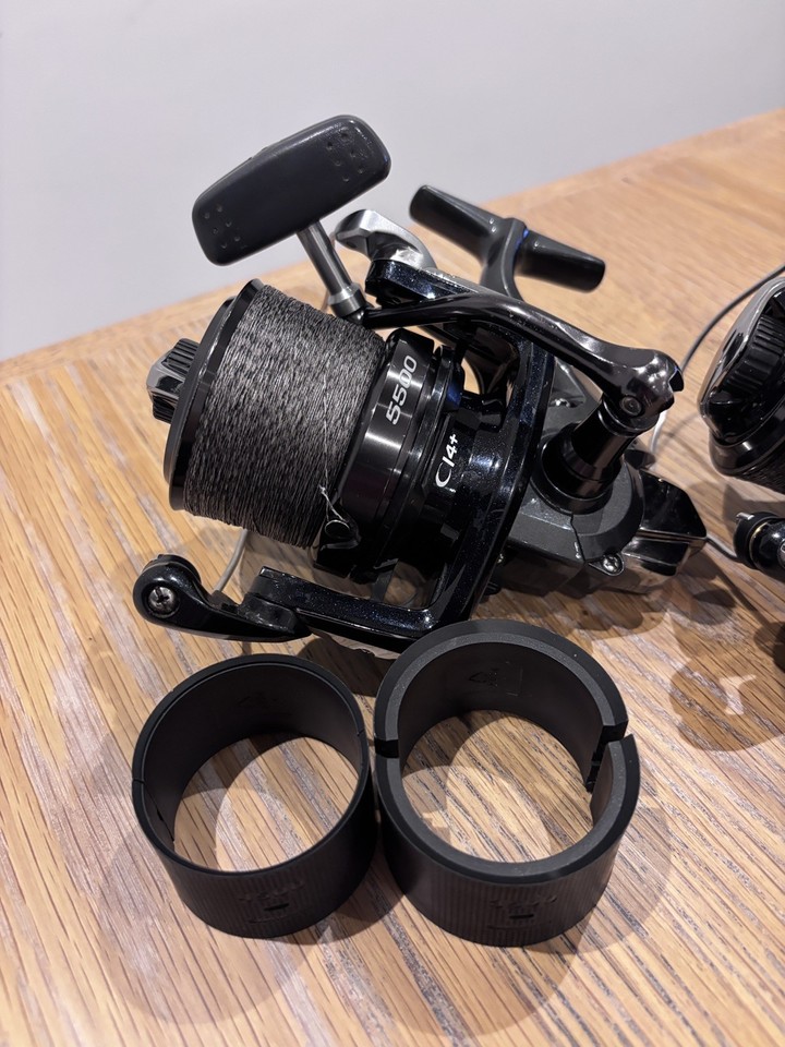 2 x Shimano Ultegra Ci4+ 5500 XTB Reels with Spool reducers - Good ...