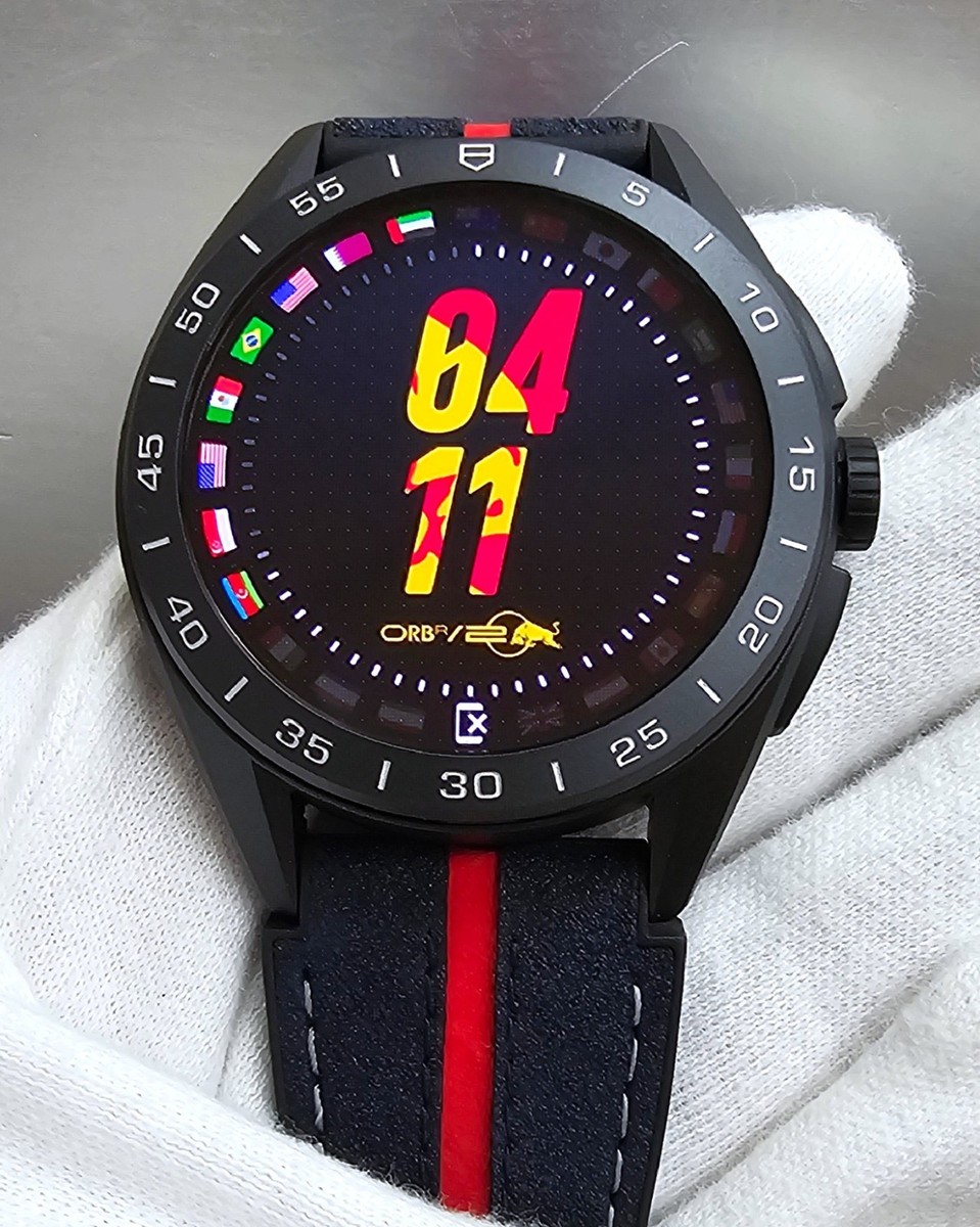 TAG Heuer Connected E4 x Oracle Red Bull Racing Smartwatch SBR8A80
