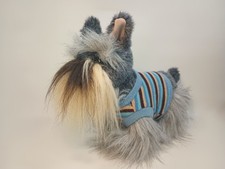 Dan Dee Collector's Choice Schnauzer Puppy Dog 12" Plush Stuffed Animal Euc