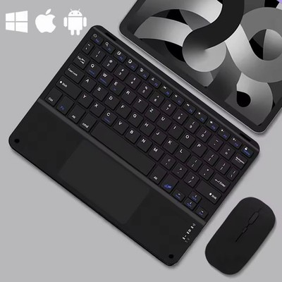 Bluetooth QWERTZ Touchpad Tastatur Maus Für Lenovo Tab M10 FHD Plus P10 P11 PRO