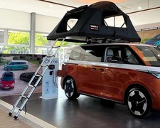TentBox Lite G4 sunset- Used as a display item in a Volkswagen Dealership