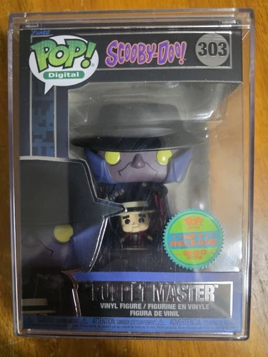 Scooby-Doo - Puppet Master (Digital Funko Pop! Release) LE 1900 w/protector