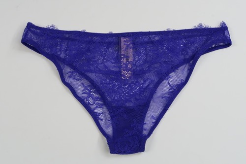 Victoria's Secret Lace Cheekini Very Sexy Panty Size Small Violet Brand New - Picture 3 of 7