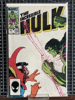 MARVEL COMICS INCREDIBLE HULK #299 (1984) 1ST PRINT