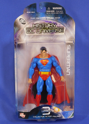 DC DIRECT HISTORY OF THE DC UNIVERSE SERIES 3 SUPERMAN FIGURE | eBay