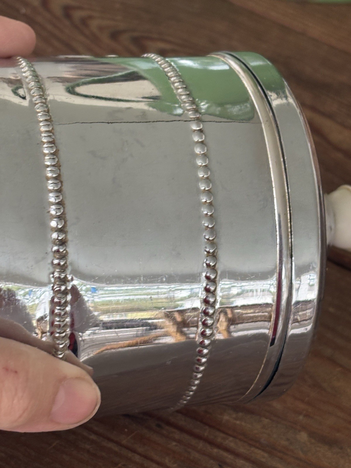 Vintage Celtic Quality Silver Plate Tea Caddy Container Made in England 5" h