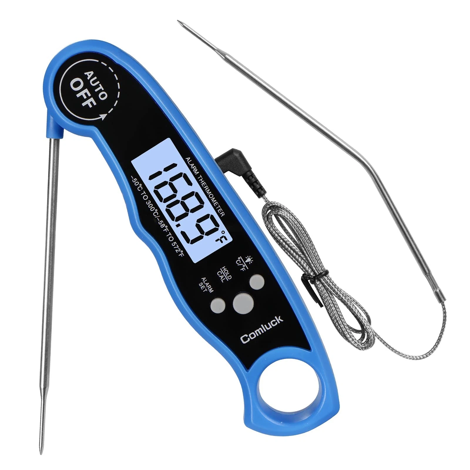 Digital Meat Thermometer for Cooking - CA002 Instant Read Meat Thermometer fo...