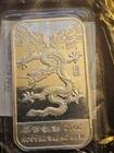 2012 APMEX Year Of The Dragon Uncirculated 1oz .999 Fine Solid Silver Bar USA