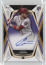 2019 Topps Five Star Auto Purple 16/50 Carter Kieboom #FSA-KIE Auto 2y0