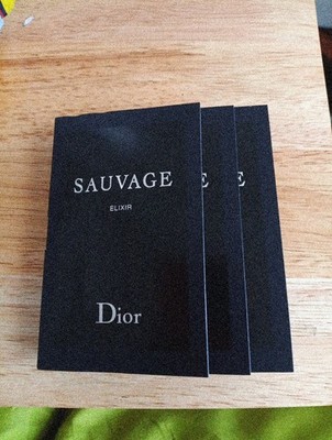 DIOR SAUVAGE ELIXIR 1.0ml .03fl oz x 1 COLOGNE SPRAY SAMPLE VIAL
