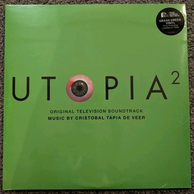 NEU Cristobal Tapia De Veer - Utopia 2 (Original TV-Soundtrack) grün Vinyl 
