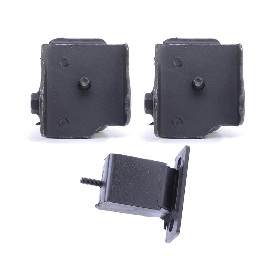 Kit de montaje de motor y transmisión de 3 piezas para motor Dodge Charger 6,3 L 383 1967 1968 TT Foto 2 de 4