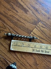 25 NEW CABINET/DRAWER PULLS , 3" C-C ,ANTIQUE BRASS Moin hardware