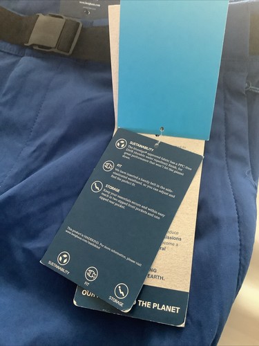 Berghaus Pantalone Uomo Blu Lomaxx Tessuto Taglia 32W 32L - Foto 3 di 8