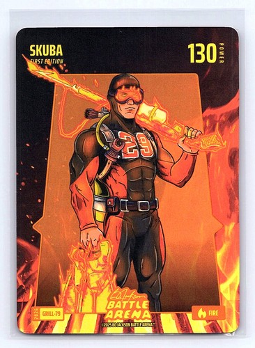 Skuba (Tarik Skubal) Bo Jackson Battle Arena #GRILL-79 Grillin'130 Power *hlb