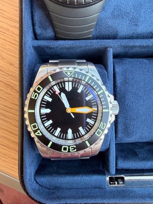 Kemmner Octopus 2000m Swiss Automatic German Dive Watch on bracelet