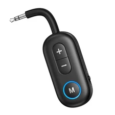 Upgraded Bluetooth 5.3 Transmitter Receiver 2 in 1, Bluetooth Adapter for Black