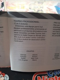 Goal - Notice Manuel Officielle - Du jeu Nintendo Nes originale en FRA