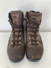 AKU British Army Issue Military Brown Combat Boots Vibram UK size 7
